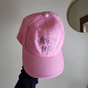 Juicy Couture Pink Baseball Cap